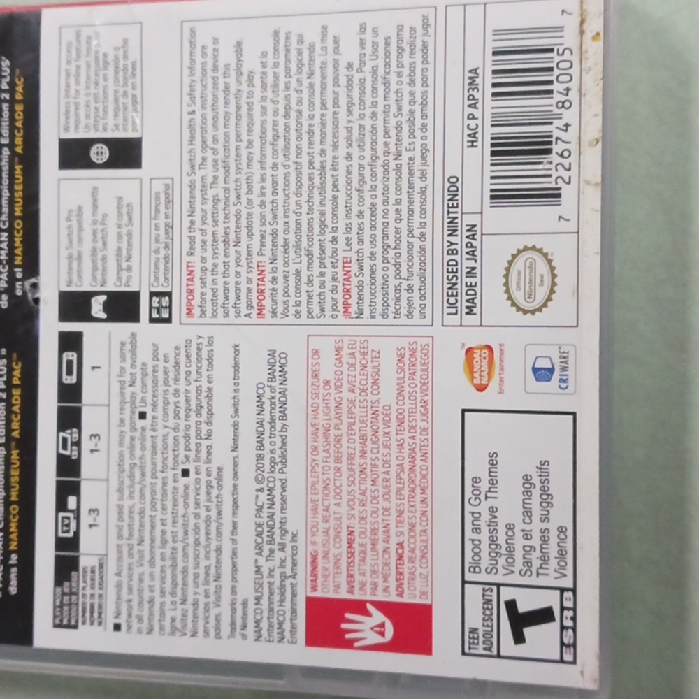 NAMCO Museum Arcade Pac - Nintendo Switch - Picture 6 of 6